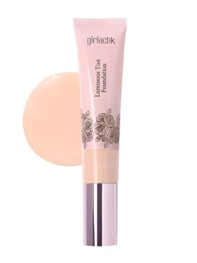 🥭Girlactic 2-in-1 Luminous Tint Foundation Second-Skin Finish +Skin Care
